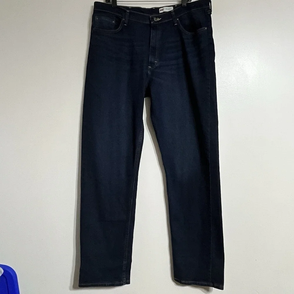 Wrangler Men's Relaxed Fit Dark Wash Jeans Size 36x34 Western‎ Outdoors